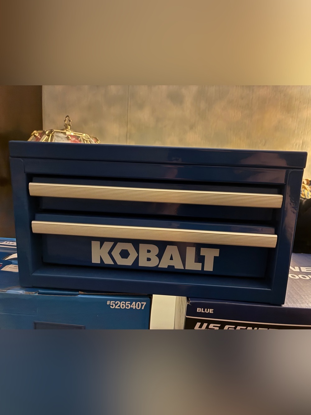 Kobalt Blue Tool Chest Drawer